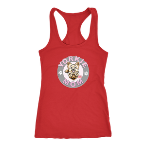 Yorkshire Terrier (Yorkie) Mom - Next Level Racerback Tank