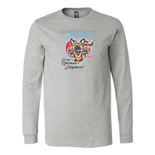 Load image into Gallery viewer, Emotional Support Human - German Shepherd - Canvas brand Long Sleeve Shirt