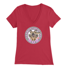 Load image into Gallery viewer, German Shepherd Mom - Bella Womens V-Neck