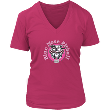 Load image into Gallery viewer, Blue Nose Pitbull V-Neck T-Shirt