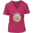Yorkshire Terrier (Yorkie) - District Womens V-Neck for Yorkie Dog Lovers