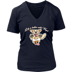 Golden Retriever - Customized design - Life is Better with Floyd (Your Dog's Name)