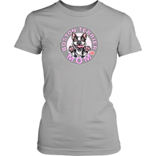 Load image into Gallery viewer, Boston Terrier Mom - District Womens Shirt