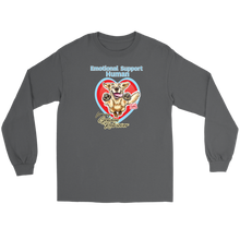 Load image into Gallery viewer, Emotional Support Human - Golden Retriever - Gildan Long Sleeve Tee