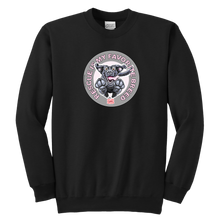 Load image into Gallery viewer, Rescue is My Favorite Breed - Black Labrador Youth Crewneck Sweatshirt