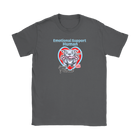 Emotional Support Human - Blue Nose Pitbull - Gildan Womens T-Shirt