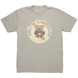 Yellow Labrador Dog Lover Mens Shirt