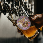 Yellow Labrador Dog Mom 16oz Pint Glass