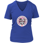 Rescue is my favorite breed - White Pitbull - Womens V-Neck Shirt