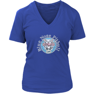 Blue Nose Pitbull - District Womens V-Neck