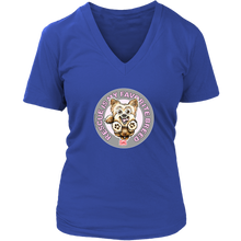 Load image into Gallery viewer, Rescue is My Favorite Breed - Yorkie - Womens V-Neck for the Yorkshire Terrier Dog Lover