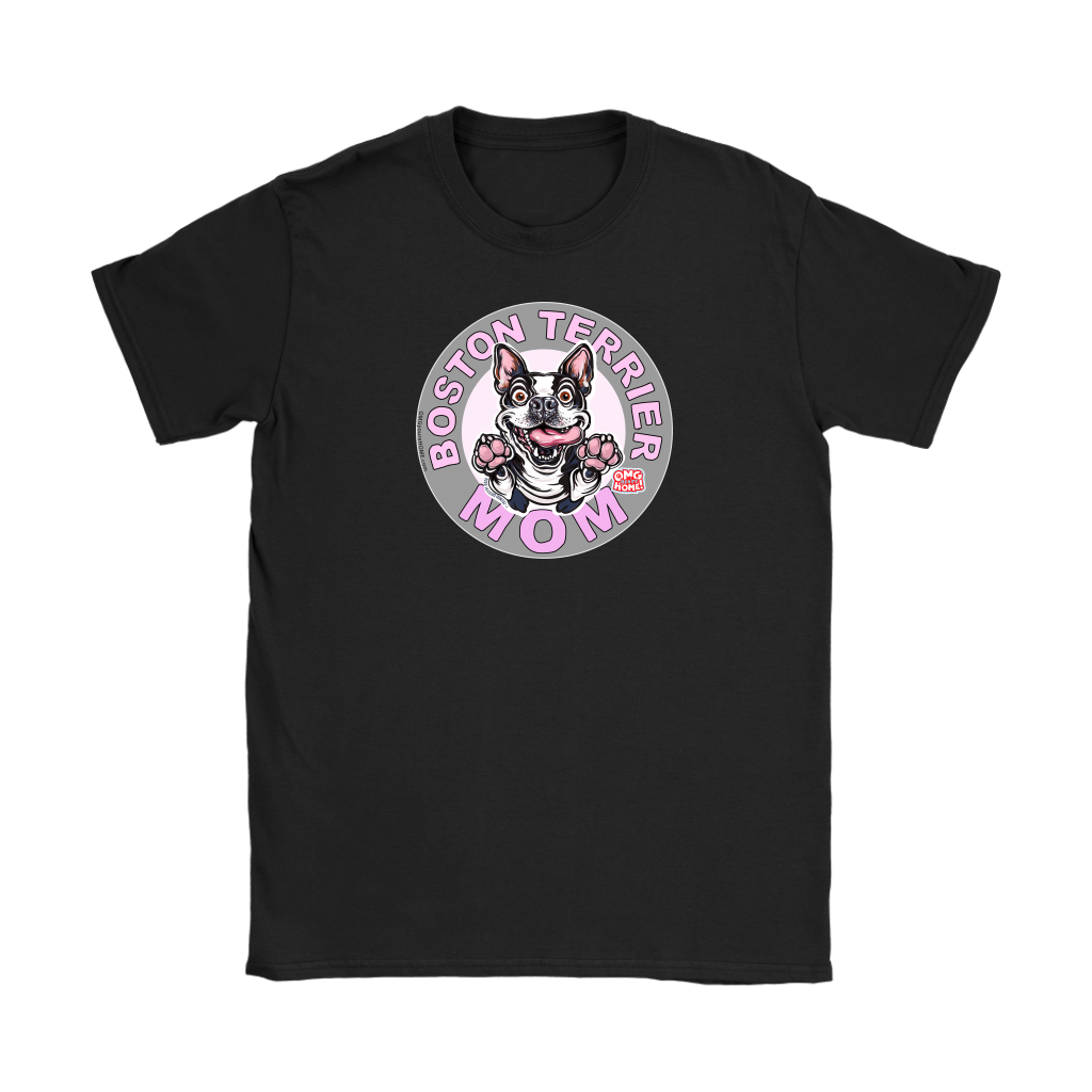 Boston Terrier Dog Mom tshirt