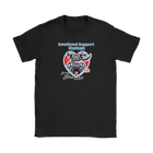 Emotional Support Human - Black Labrador Retriever - Womens T-Shirt for Dog Lovers