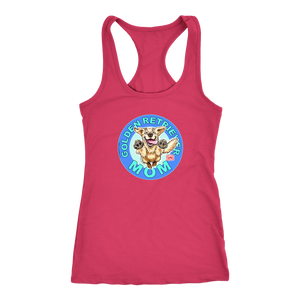 Golden Retriever Mom - Next Level Racerback Tank for Dog Lovers