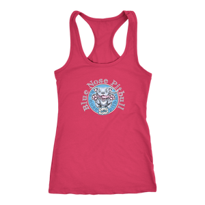 Blue Nose Pitbull - Next Level Racerback Tank for Pit Bull Dog Lovers