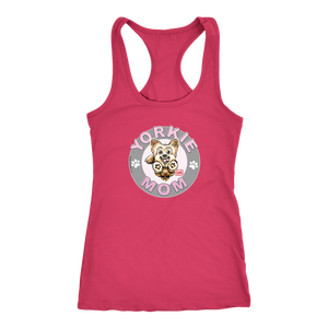 Yorkshire Terrier (Yorkie) Mom - Next Level Racerback Tank