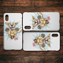 Load image into Gallery viewer, OMG Golden Retriever iPhone Case