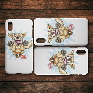 OMG Golden Retriever iPhone Case