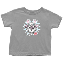 Load image into Gallery viewer, White French Bulldog - Frenchie - Toddler T-Shirt