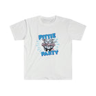 Who doesn't love a Pittie Party?! Unisex Softstyle Blue Nose Pitbull Puppy Dog T-Shirt