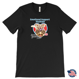 Emotional Support Human - Yellow Labrador Retriever - Canvas brand Mens T-Shirt