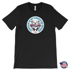 Rescue is my favorite breed - White Staffy Men's Shirt by Canvas