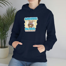 Load image into Gallery viewer, Cute Yellow Labrador Retriever Dog - Squirrel Patrol Puppy - Unisex Heavy Blend™ Hooded Sweatshirt