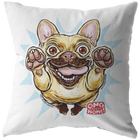Fawn Frenchie - French Bulldog Pillow