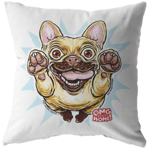 Fawn Frenchie - French Bulldog Pillow