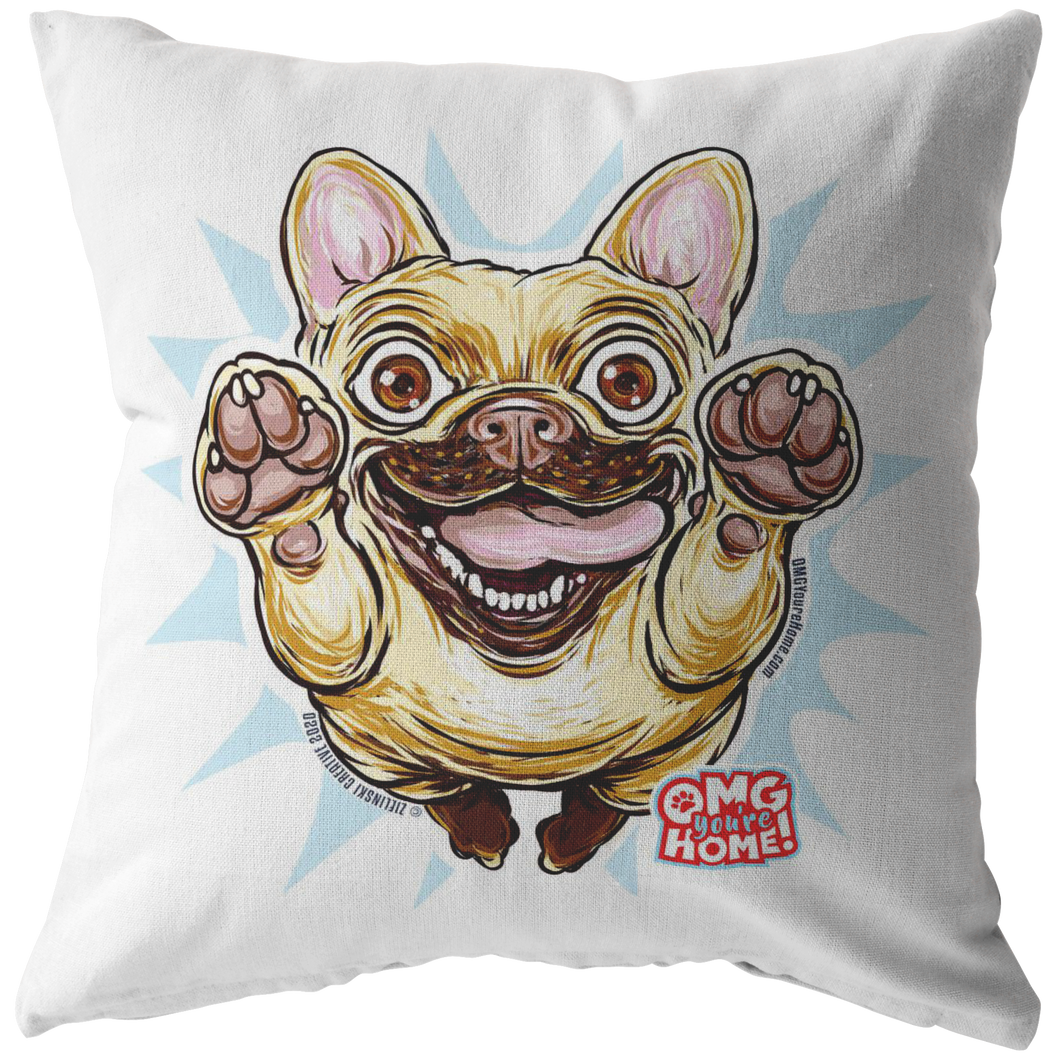 Fawn Frenchie - French Bulldog Pillow