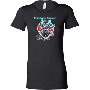 Emotional Support Human - Black Labrador Retriever - Womens Shirt for Dog Lovers