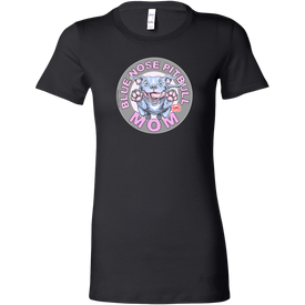 Blue Nose PitBull Mom - Bella Womens Shirt