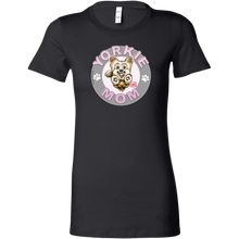 Load image into Gallery viewer, Yorkshire Terrier (Yorkie) Mom - Bella Womens Shirt for Yorkie Dog Lovers