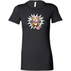 OMG Red Nose Pitbull - Bella Womens Shirt