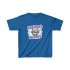 Happy Pitbull Puppy Dog Squirrel Patrol -  Kids Heavy Cotton™ Tee