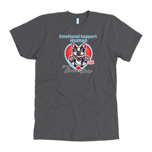 Emotional Support Human - Boston Terrier - American Apparel Mens