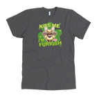 Kiss me I'm furrish - Fawn Frenchie Dog - American Apparel Mens