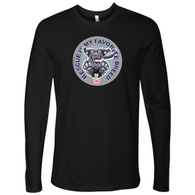 Rescue is My Favorite Breed - Black Labrador Long Sleeve Shirt