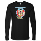 Emotional Support Human - Golden Retriever long sleeve tshirt
