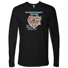 Load image into Gallery viewer, Emotional Support Human - German Shepherd - Next Level Mens Long Sleeve