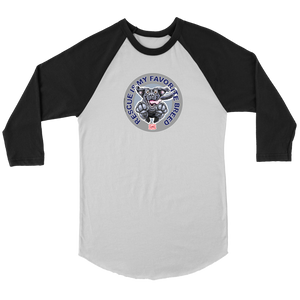 Rescue is My Favorite Breed - Black Labrador Raglan