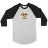 OMG Fawn French Bulldog - Frenchie Dog Lover Shirt - Canvas Unisex 3/4 Raglan