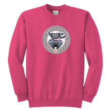 Load image into Gallery viewer, Rescue is My Favorite Breed - Black Labrador Youth Crewneck Sweatshirt