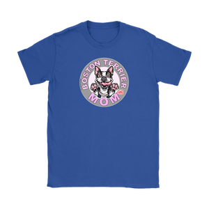 Boston Terrier Mom - Gildan T-Shirt