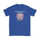 Emotional Support Human - Blue Nose Pitbull - Gildan Womens T-Shirt