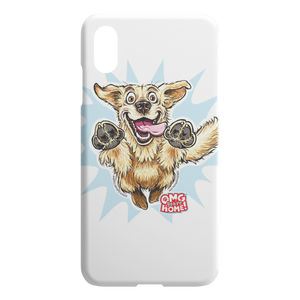 OMG Golden Retriever iPhone Case