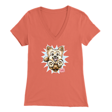 Load image into Gallery viewer, Yorkshire Terrier (Yorkie) - Bella Womens V-Neck