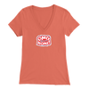 OMG Logo - Bella Womens V-Neck Shirt for Dog Lovers