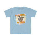German Shepherd Puppy Dog Squirrel Patrol Unisex Softstyle T-Shirt