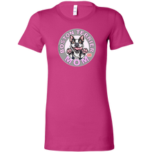 Load image into Gallery viewer, Boston Terrier Mom - Bella Womens Shirt